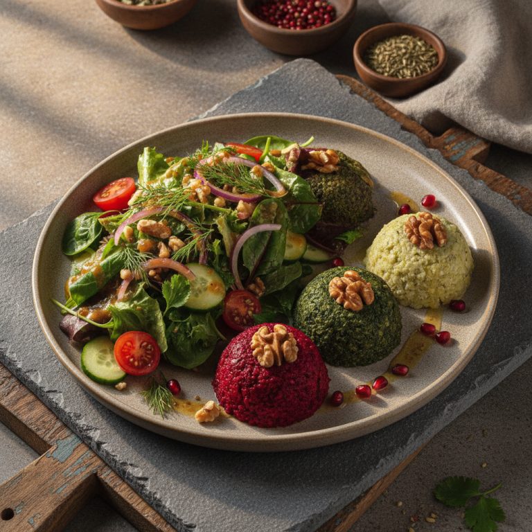 Salads and Pkhali