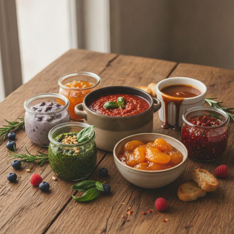 Sauces and Jams