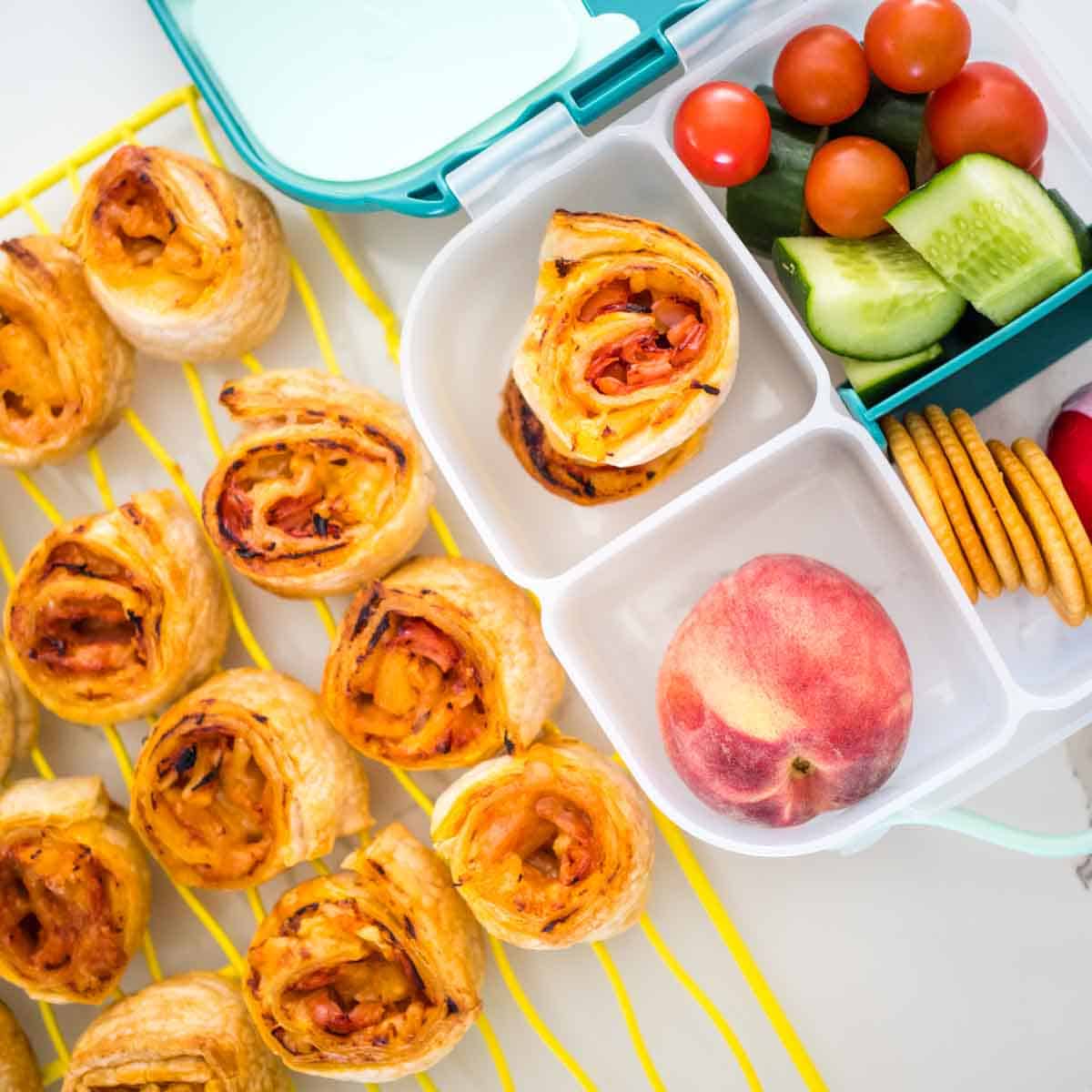 Hawaiian Pizza Scrolls