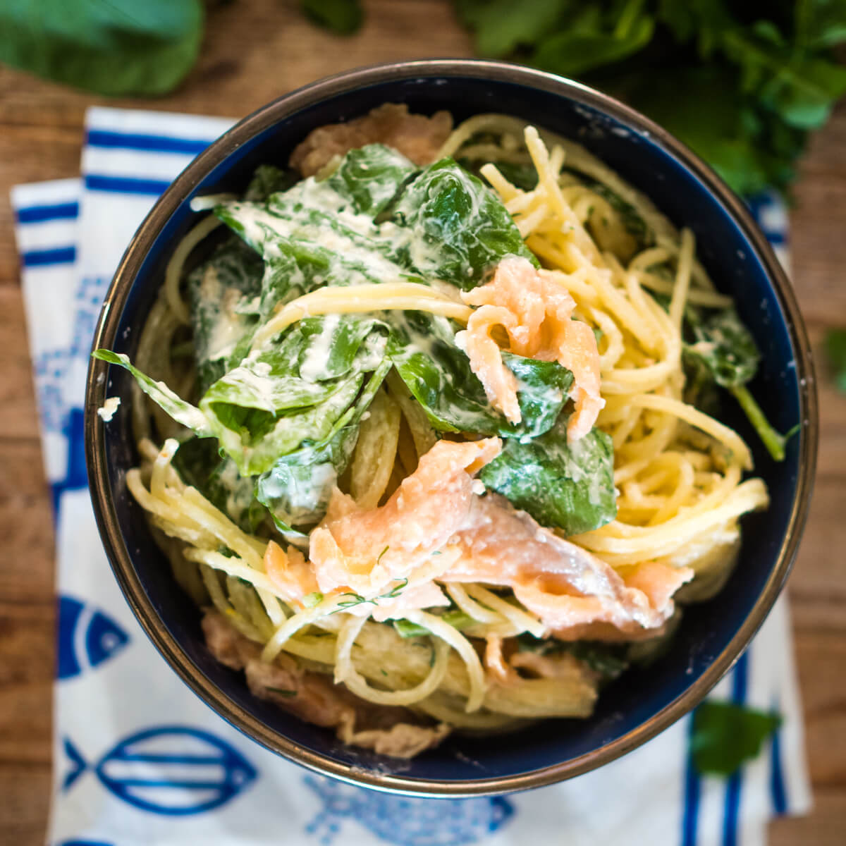 Creamy Salmon Pasta