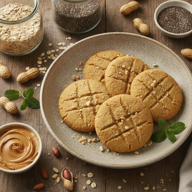 Sugar-Free Peanut Butter Cookies