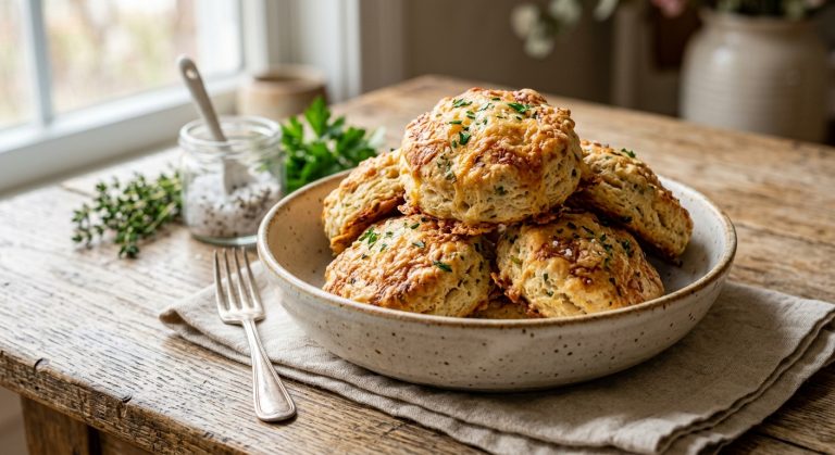 Easy parmesan biscuits