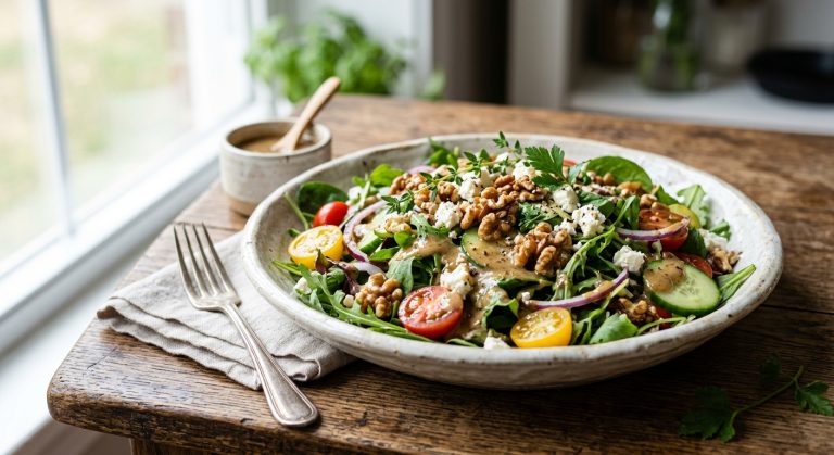 Dijon and balsamic dressing