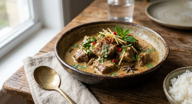 Malay lamb korma