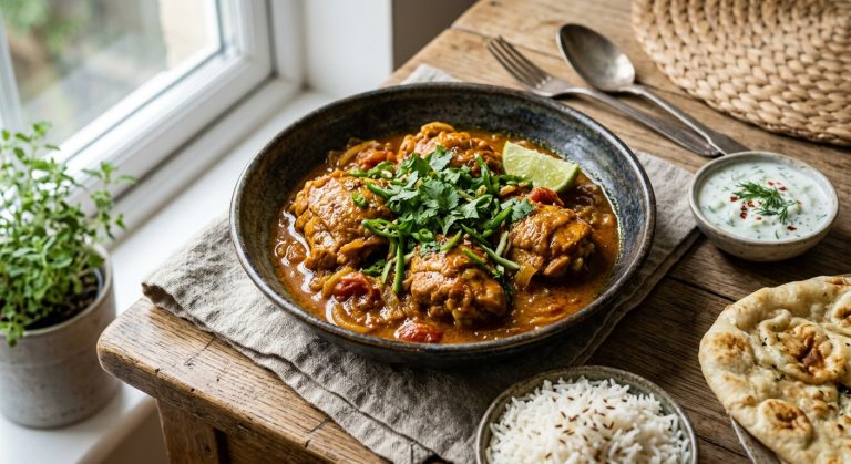 Authentic chicken curry