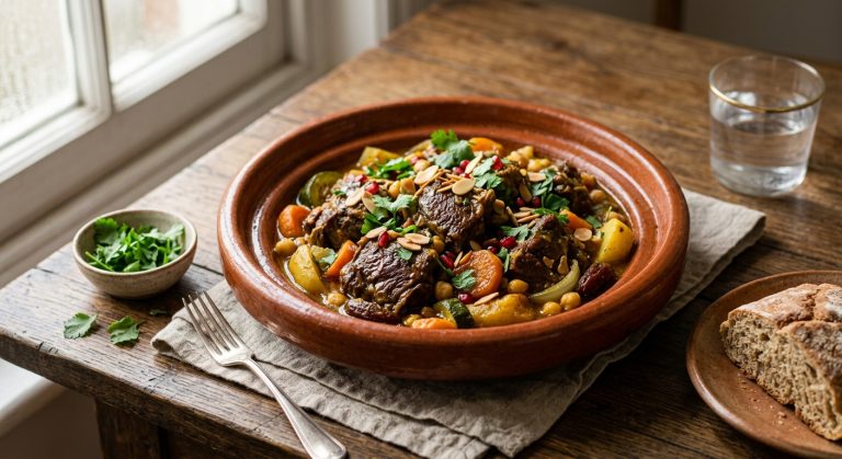 Authentic lamb tagine 
