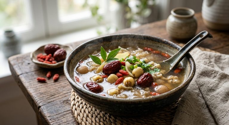 Eight treasures soup