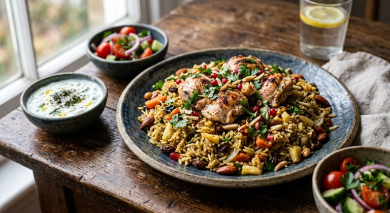 Middle Eastern-style plates
