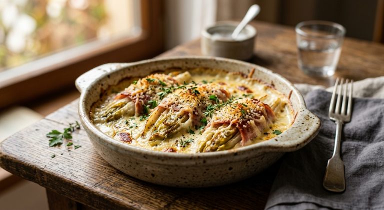 Chicory gratin