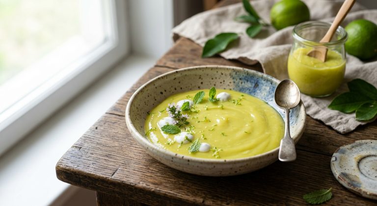 Fresh lime curd