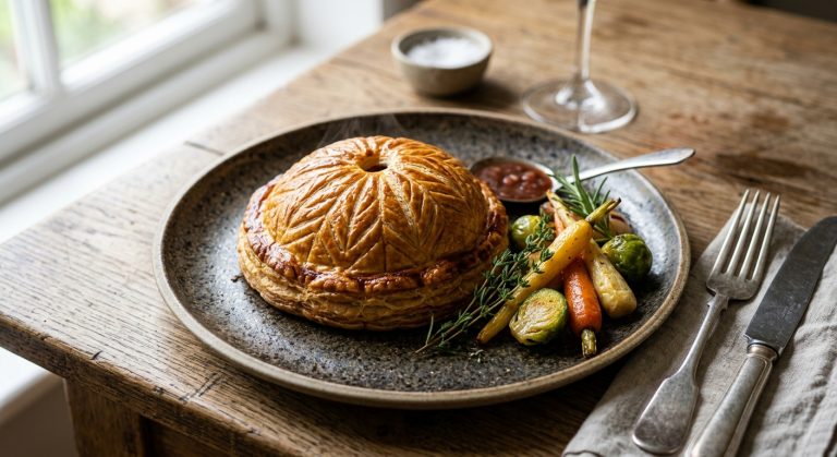 Beef pithivier