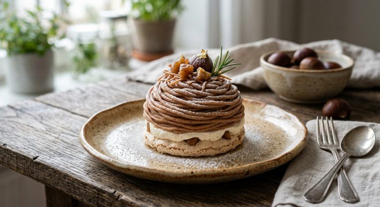 Gâteau Mont Blanc