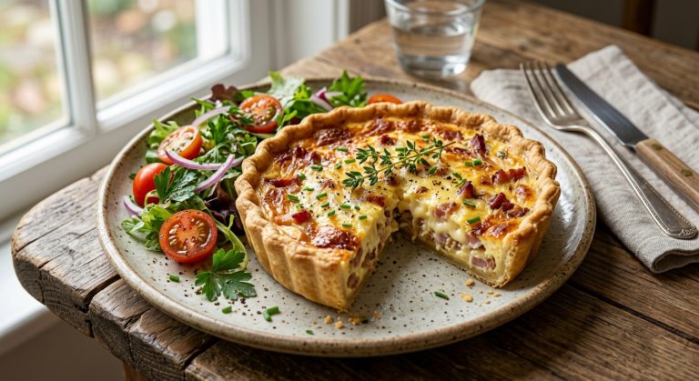 Classic quiche Lorraine