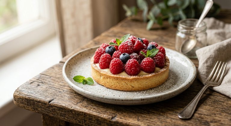 Raspberry tart