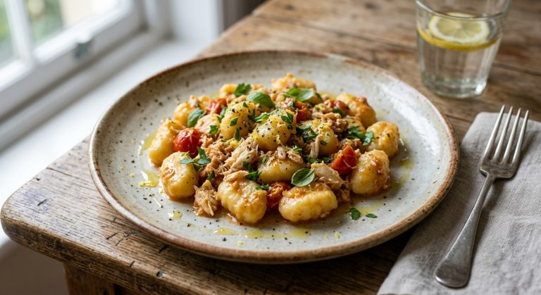 Gnocchi con granseola