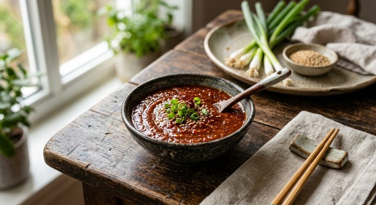 Japanese-style spicy miso BBQ sauce