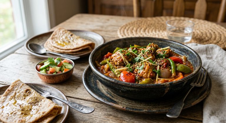 Kadhai chicken