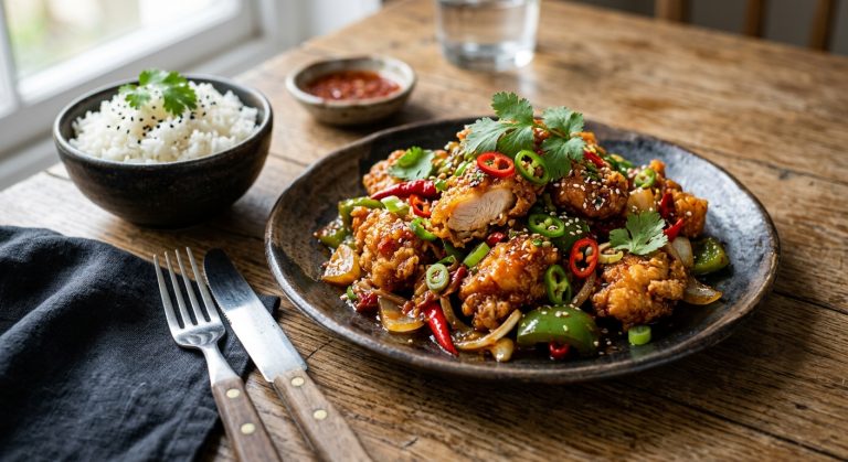 Crisp chilli chicken