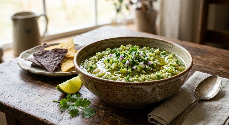 Green tomato salsa