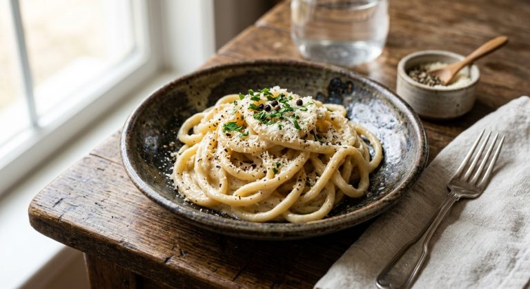 Pici cacio e pepe