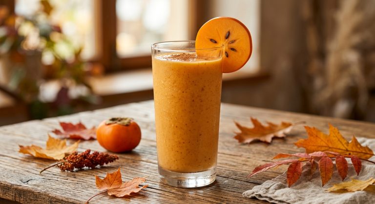 Persimmon smoothie