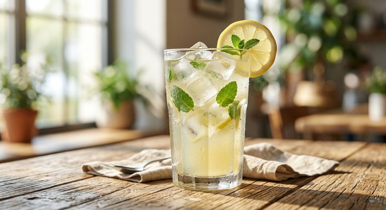 Sugar-free stevia lemonade
