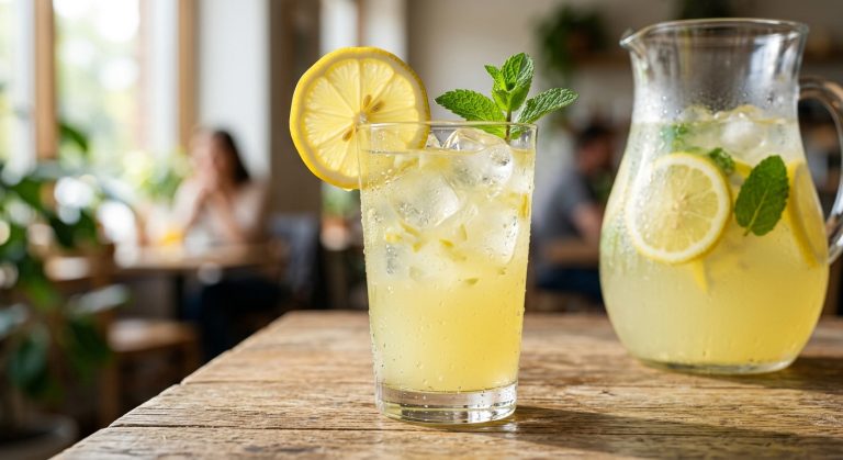 Classic homemade lemonade