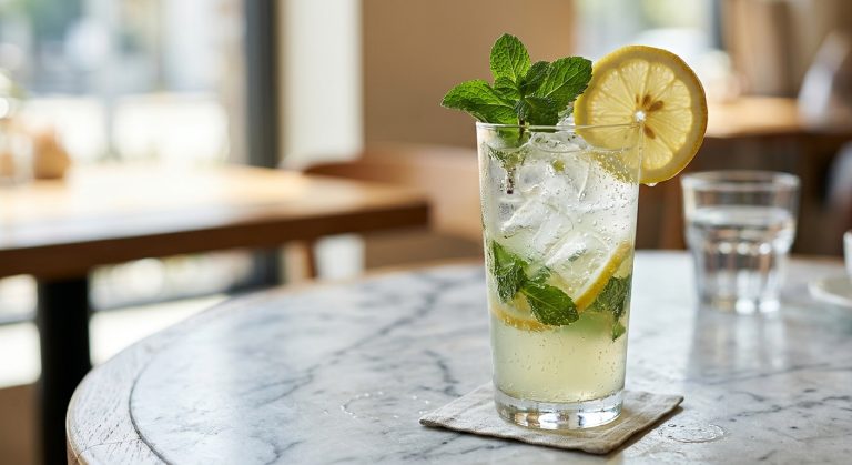 Mint lemonade