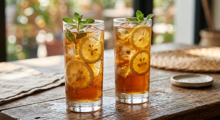 Lemon iced tea