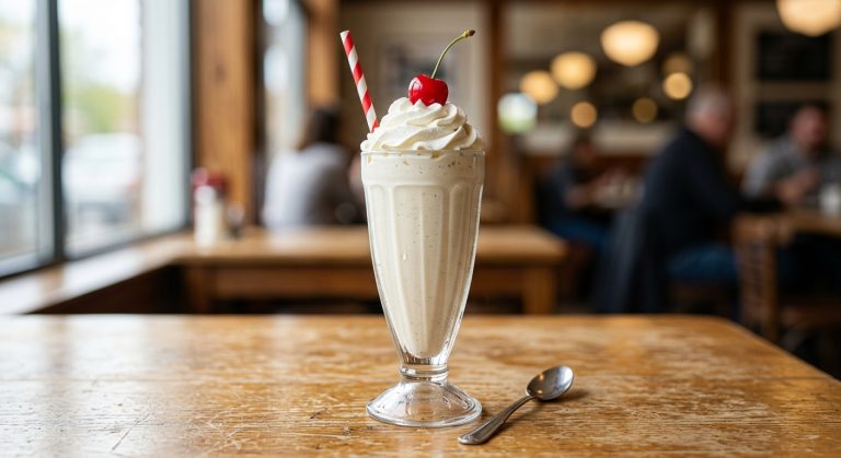 Vanilla milkshake