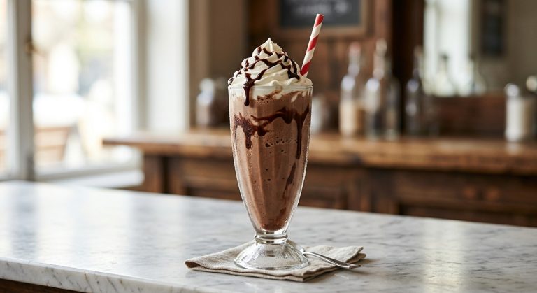 Chocolate milkshake