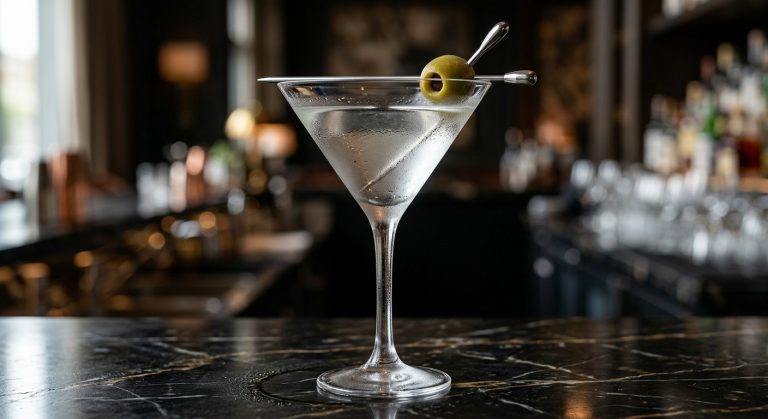 Classic dry martini