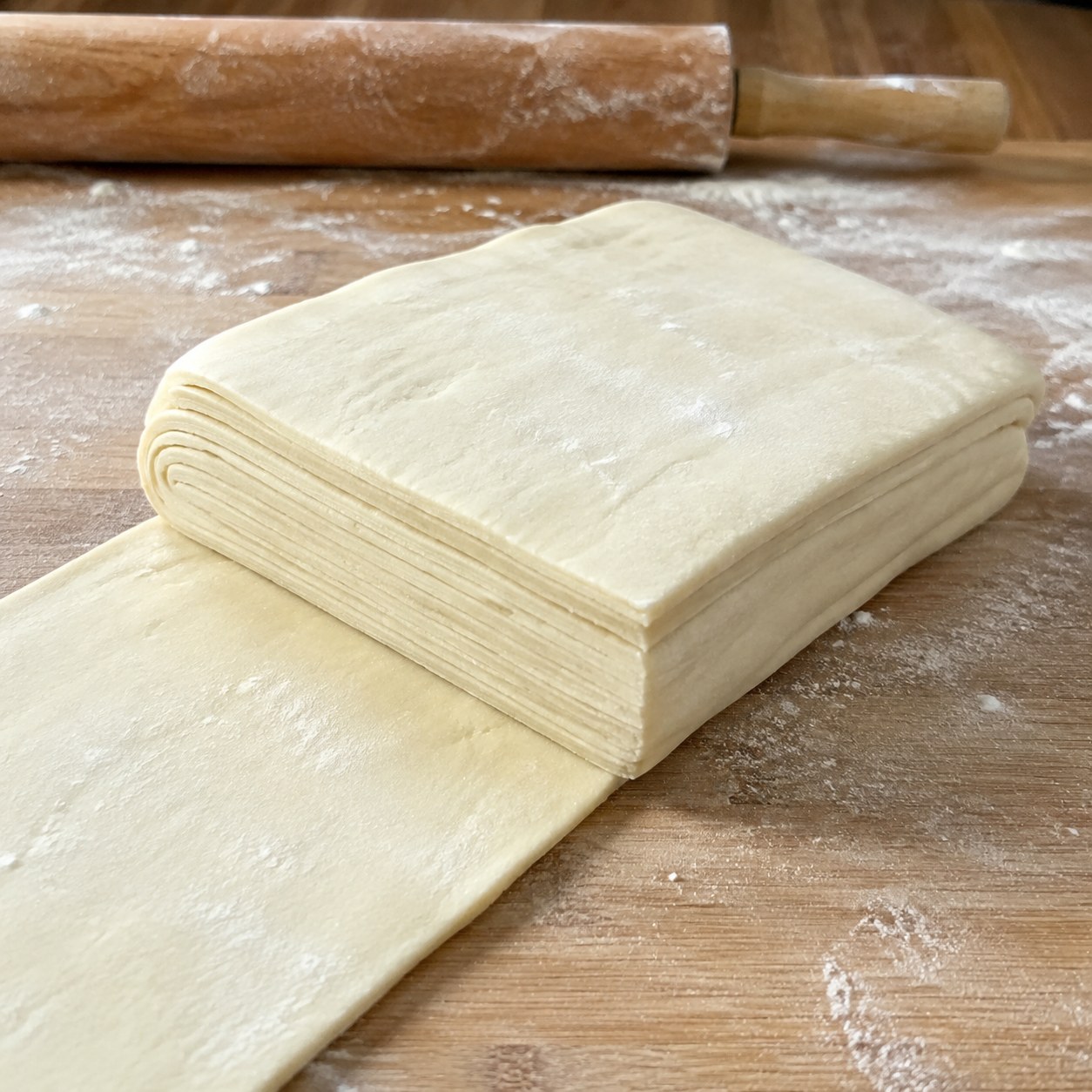 All-butter puff pastry