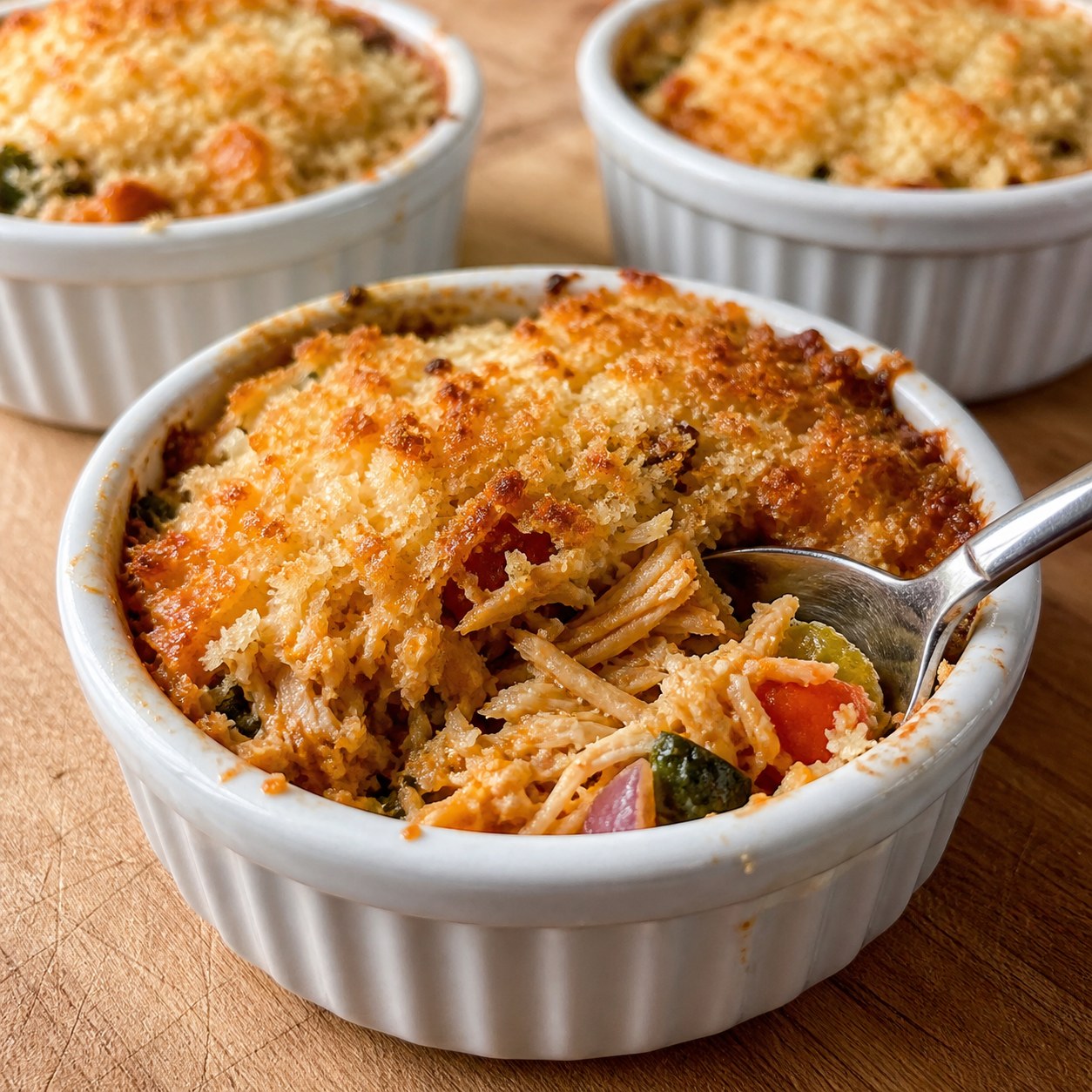 Baked crab 'poblano' with achiote