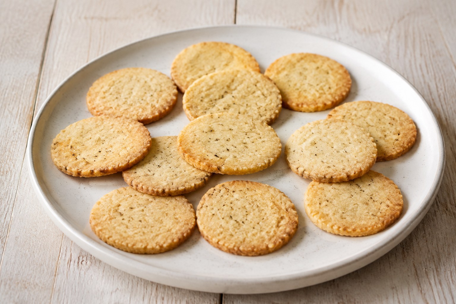 Easy parmesan biscuits