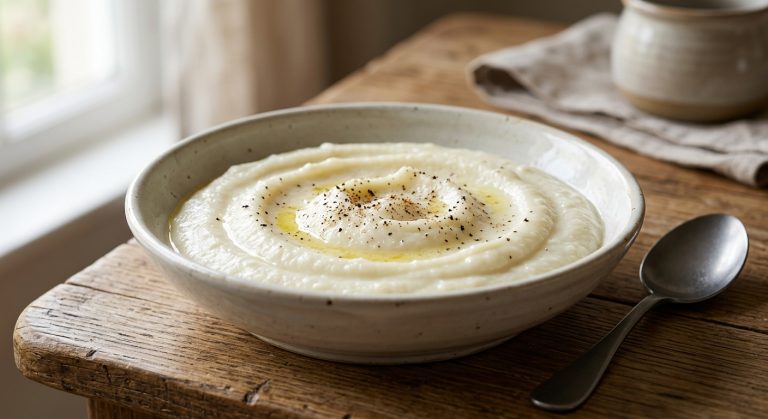 Cauliflower puree
