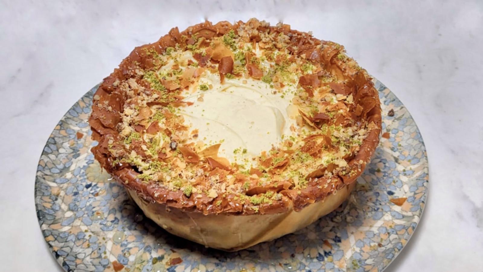 Baklava cheesecake