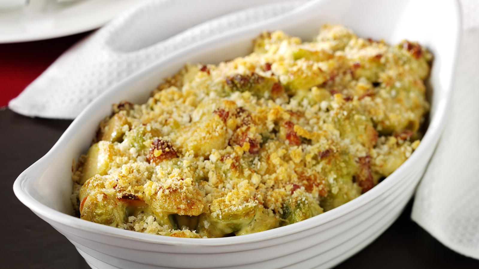 Brussels sprouts gratin