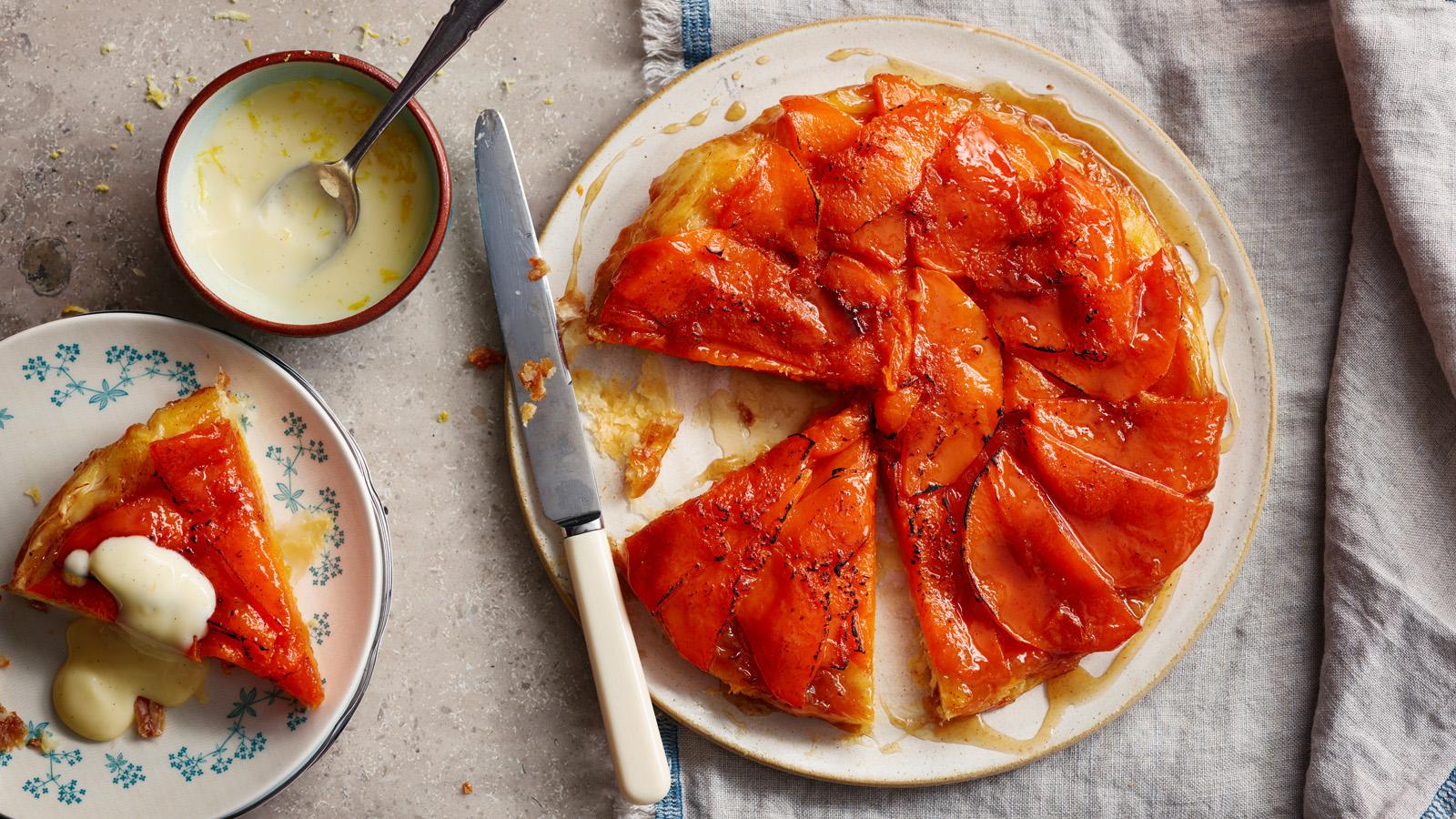 Butternut squash tarte tatin