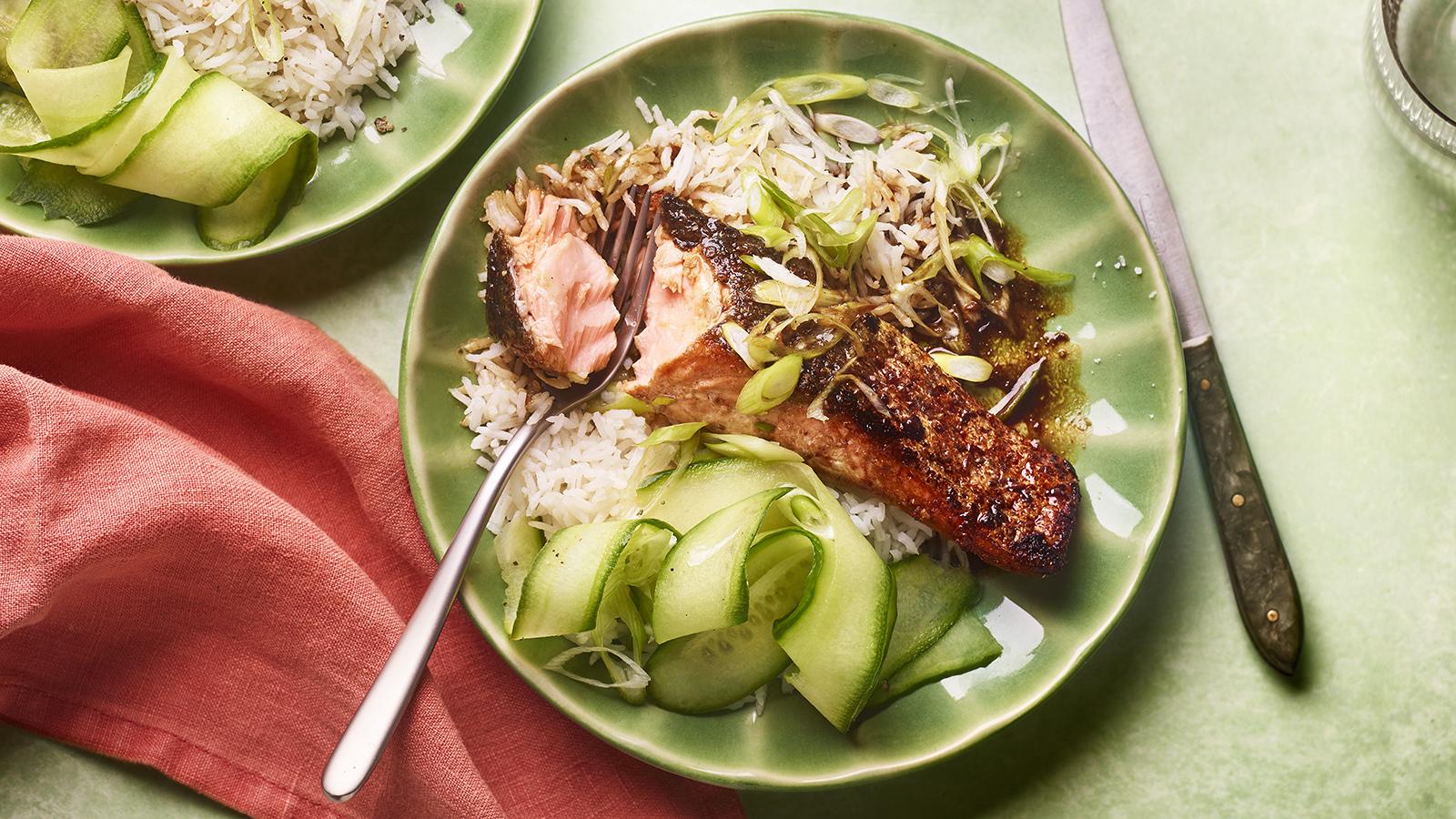 Chilli vinegar salmon