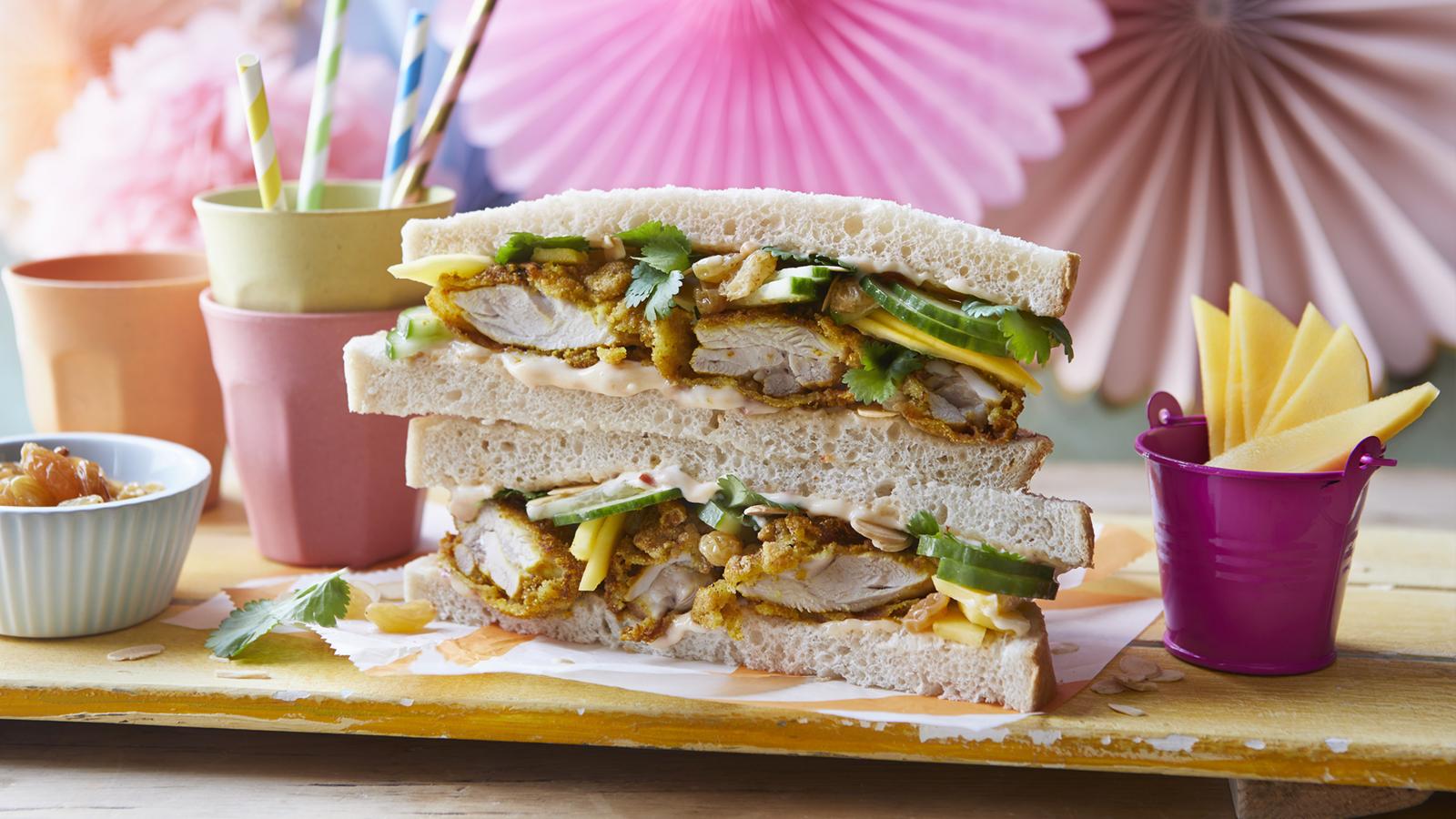 Coronation fried chicken sandwich