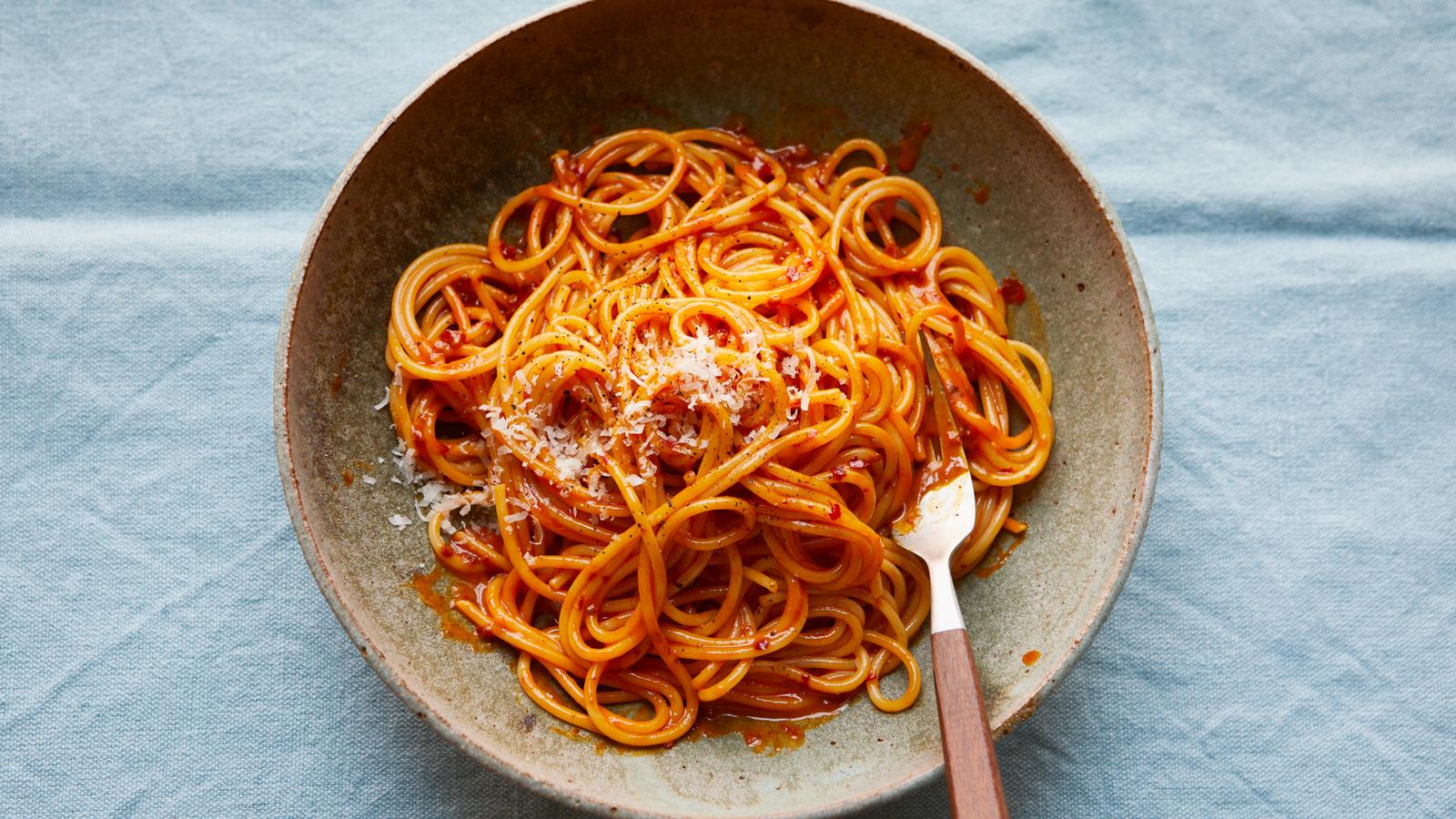 Creamy ’nduja pasta