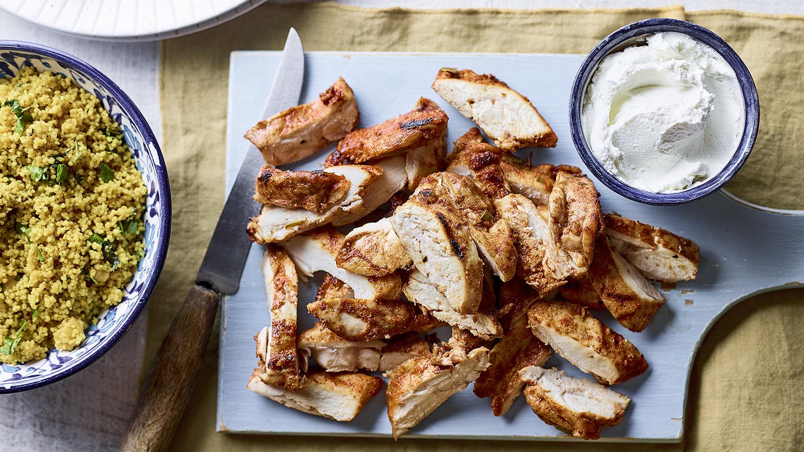 Easy chicken shawarma