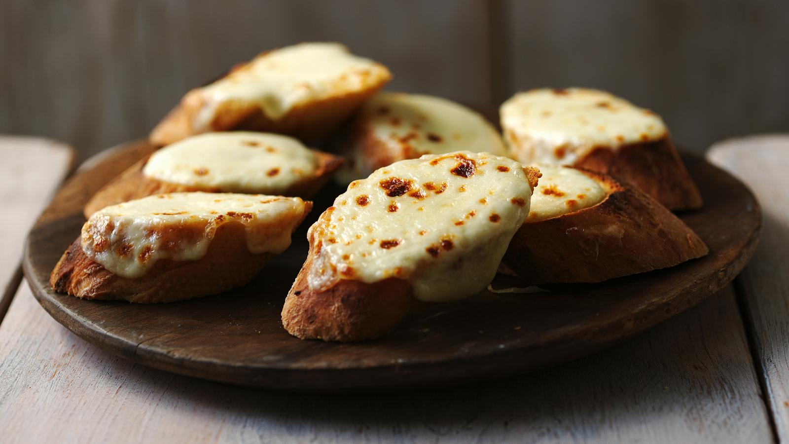 Homemade garlic bread