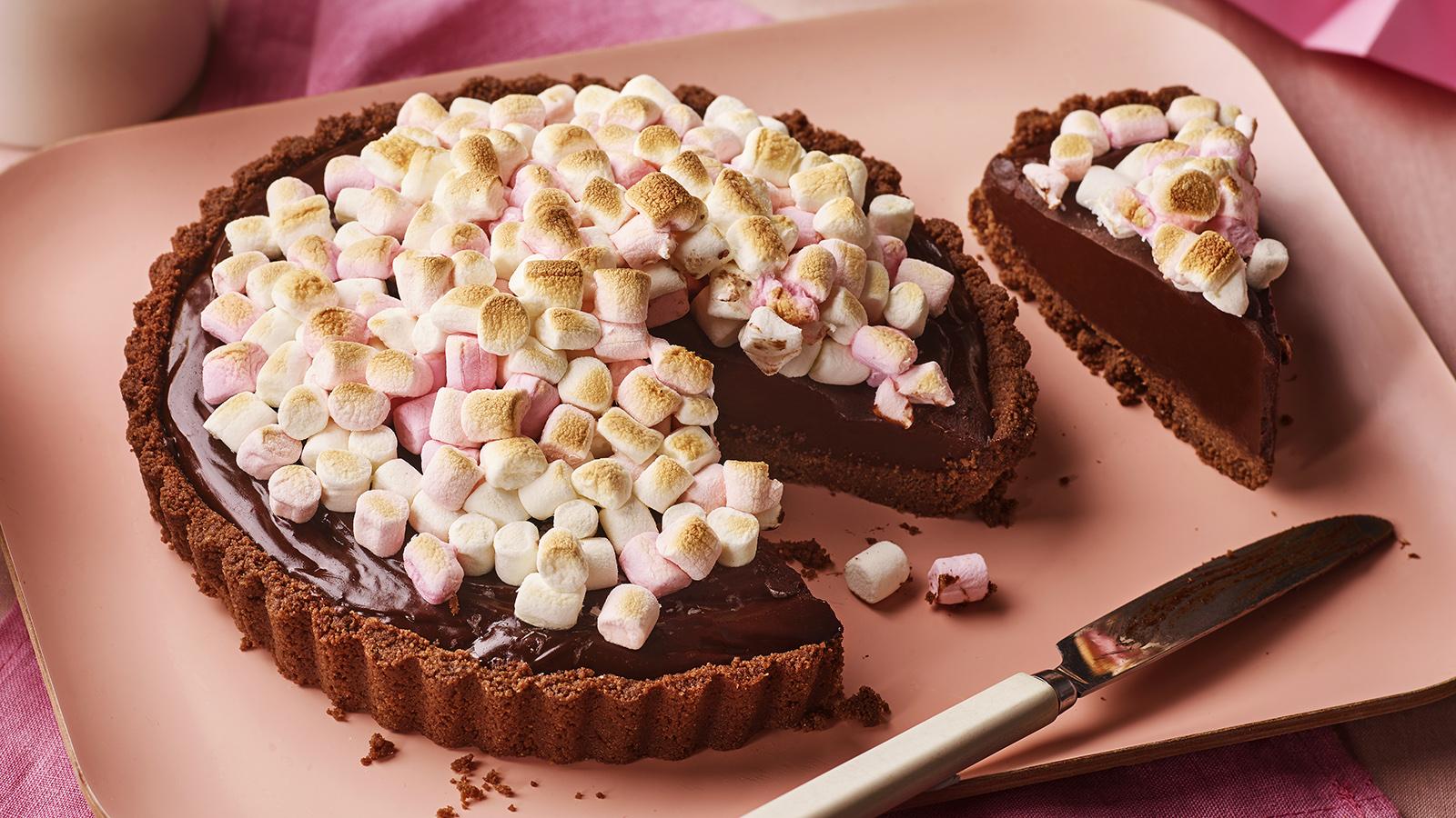 Hot chocolate tart 
