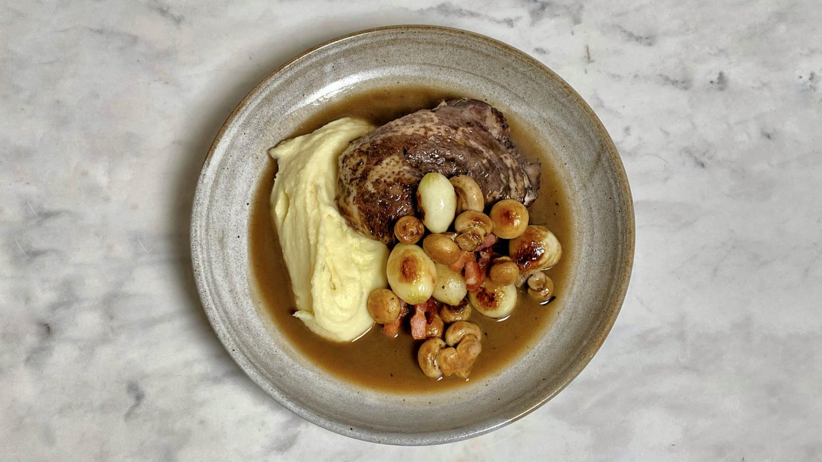 Matt Tebbutt's coq au vin