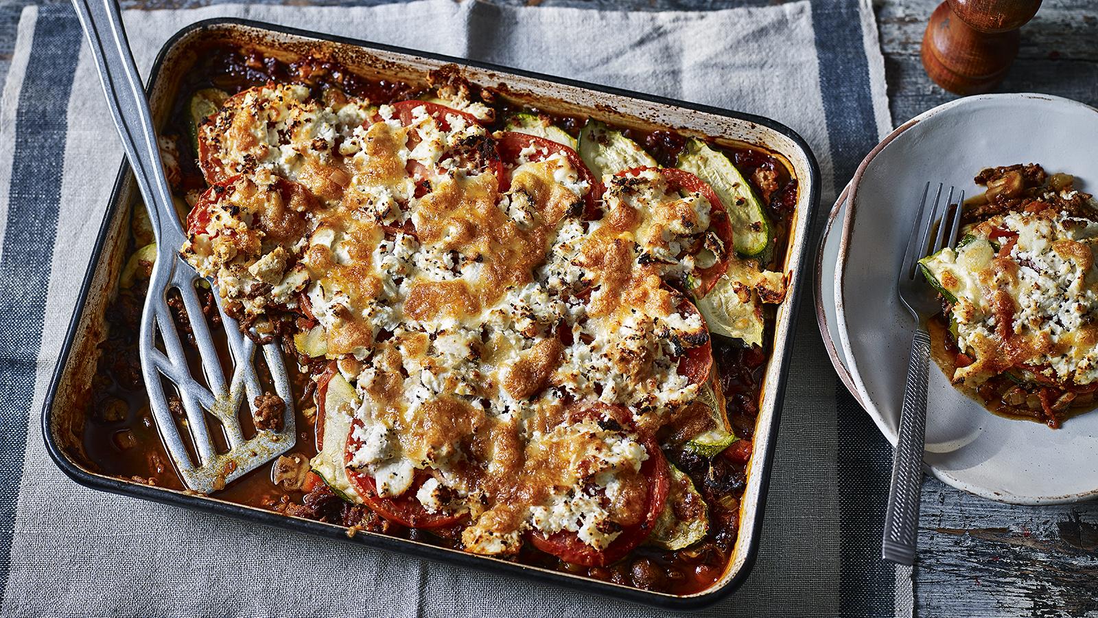 One-layer lasagne