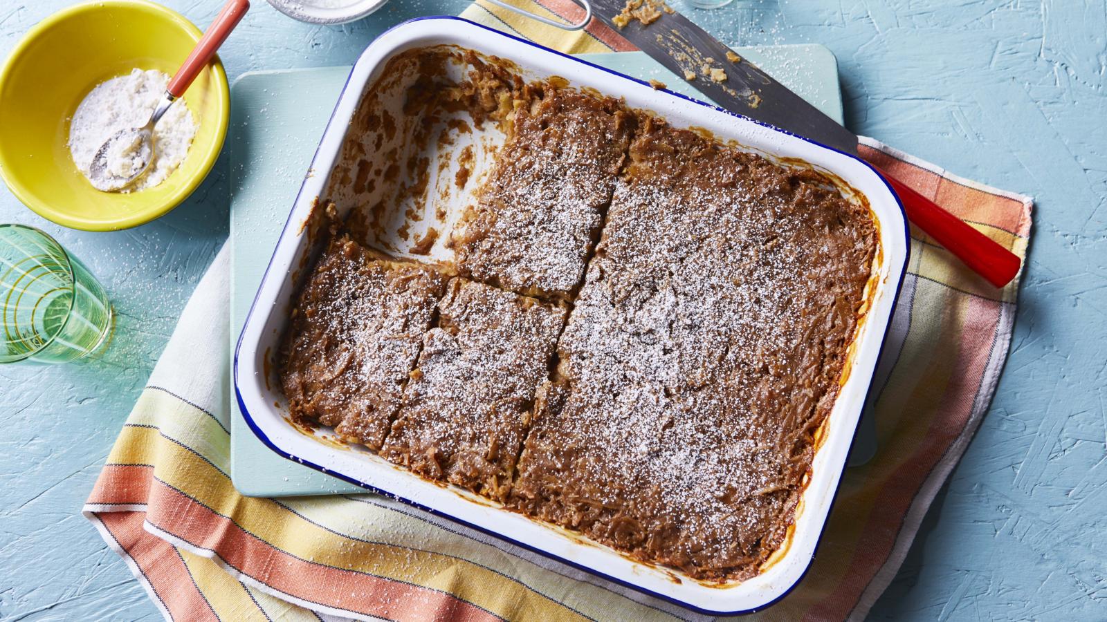 პენ პატატი (ტკბილი კარტოფილის პუდინგი)
