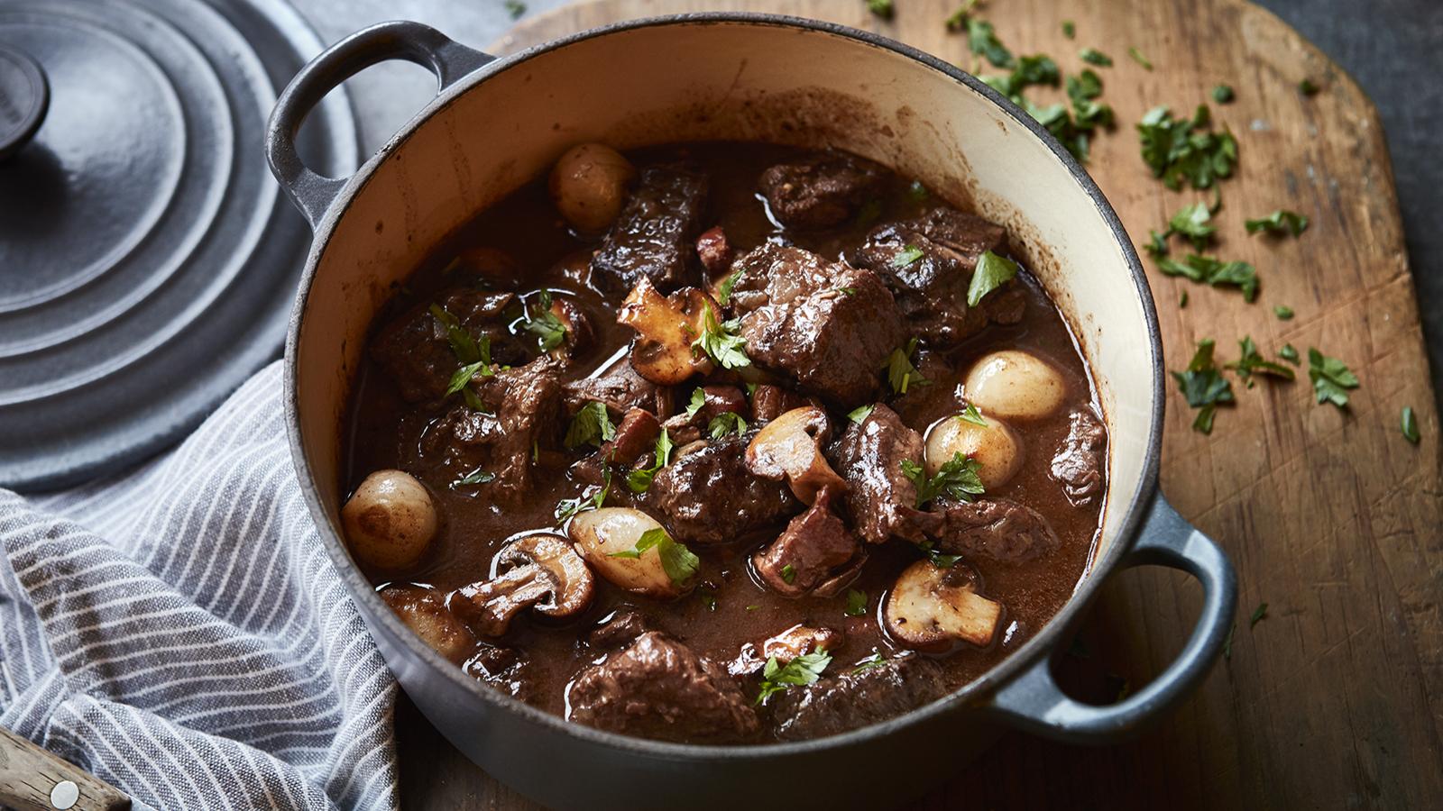 Perfect boeuf bourguignon