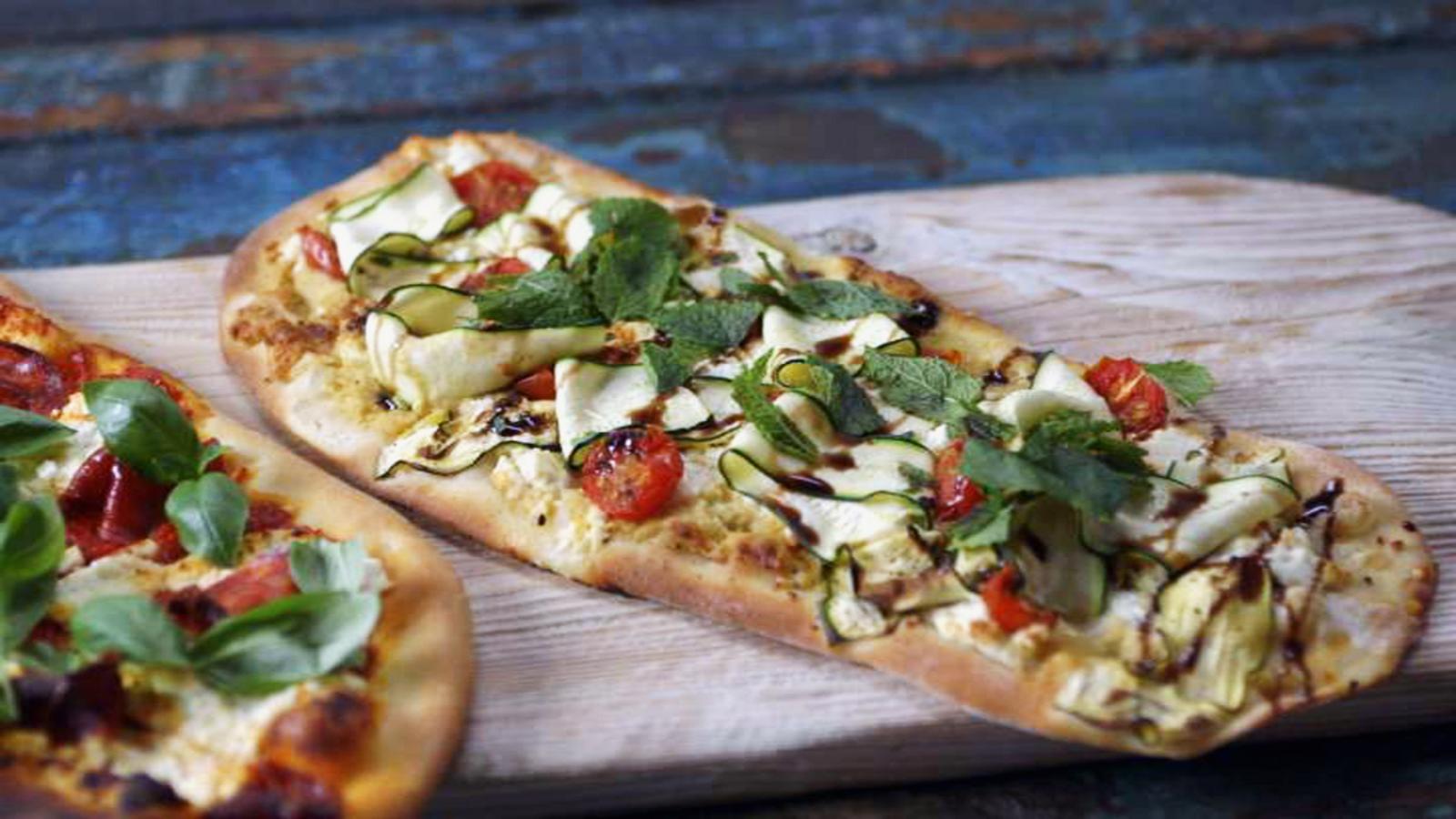 Pizza expressed three ways